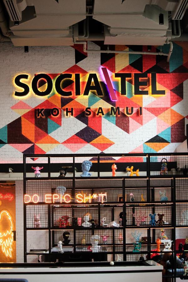 Socialtel Koh Samui (Adults Only) Hotell Chaweng Beach Exteriör bild